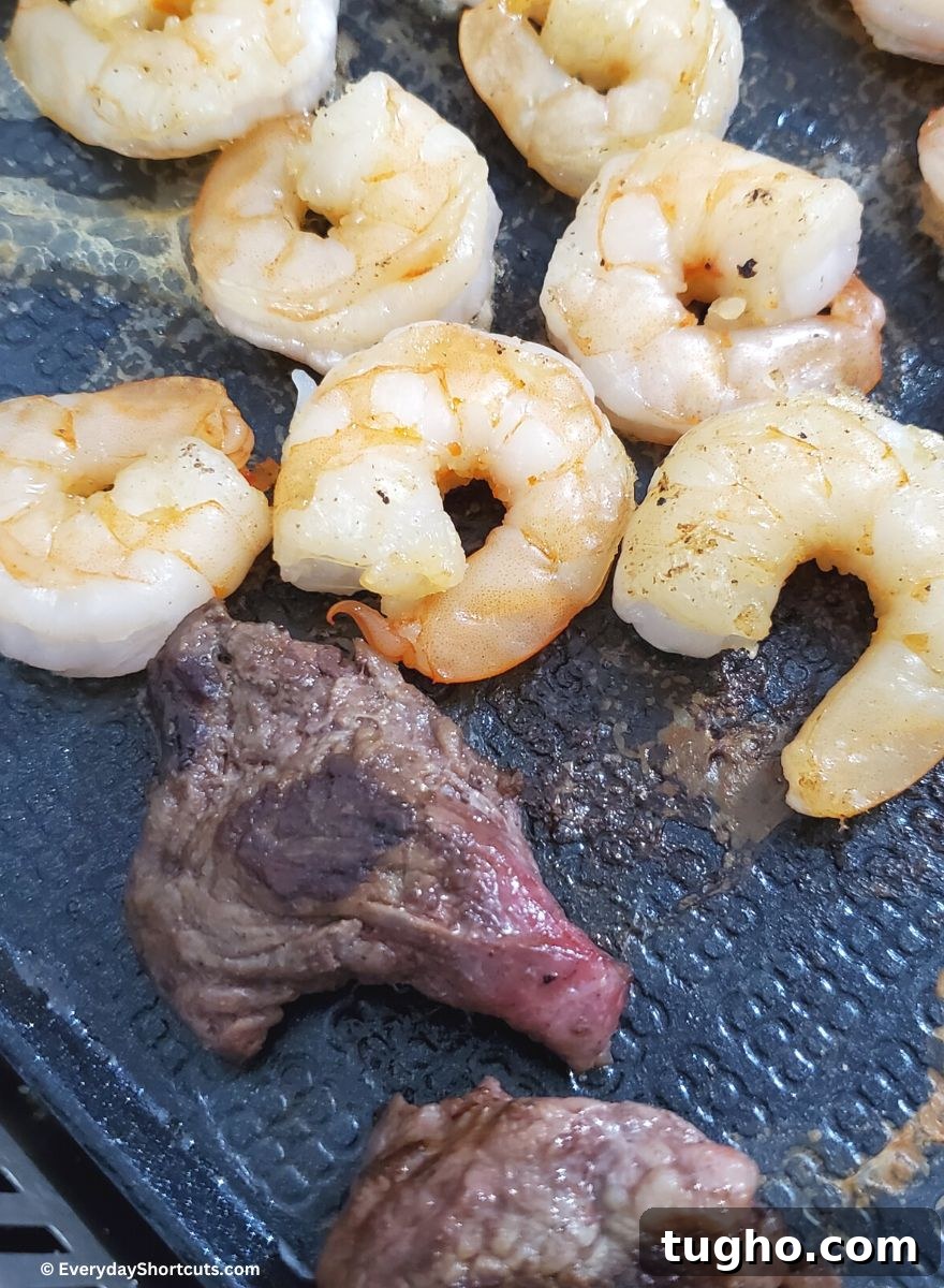 ingredients for homemade hibachi dinner