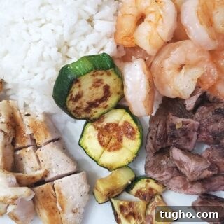 hibachi dinner at home recipe