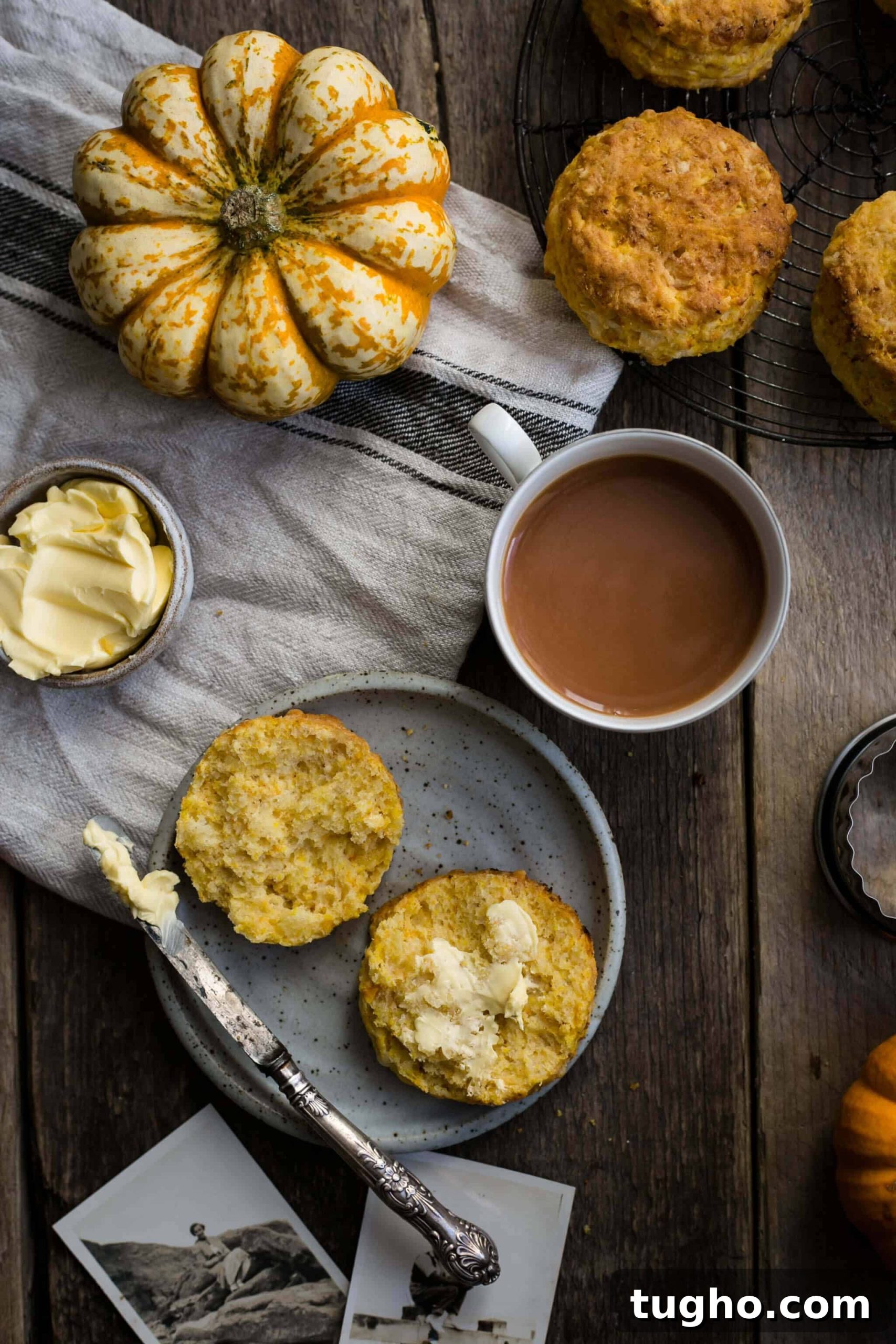 Savory Pumpkin Scones with Cheddar 4 Easy pumpkin scones recipe