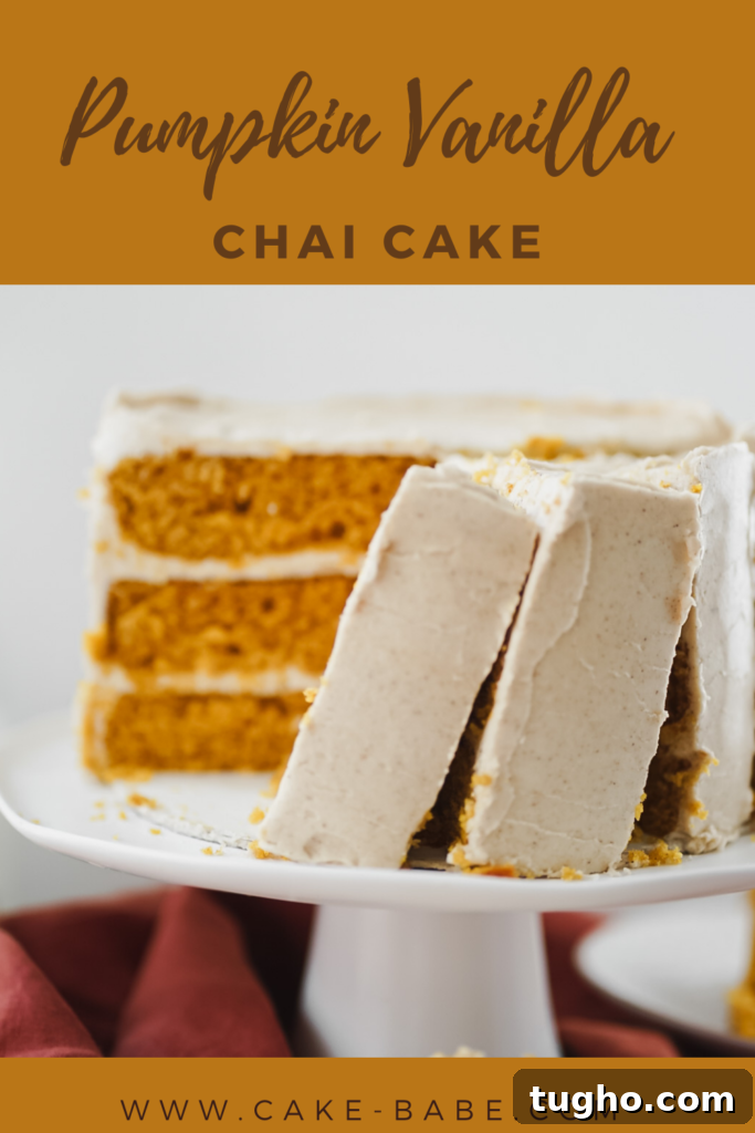 Pumpkin Vanilla Chai Cake