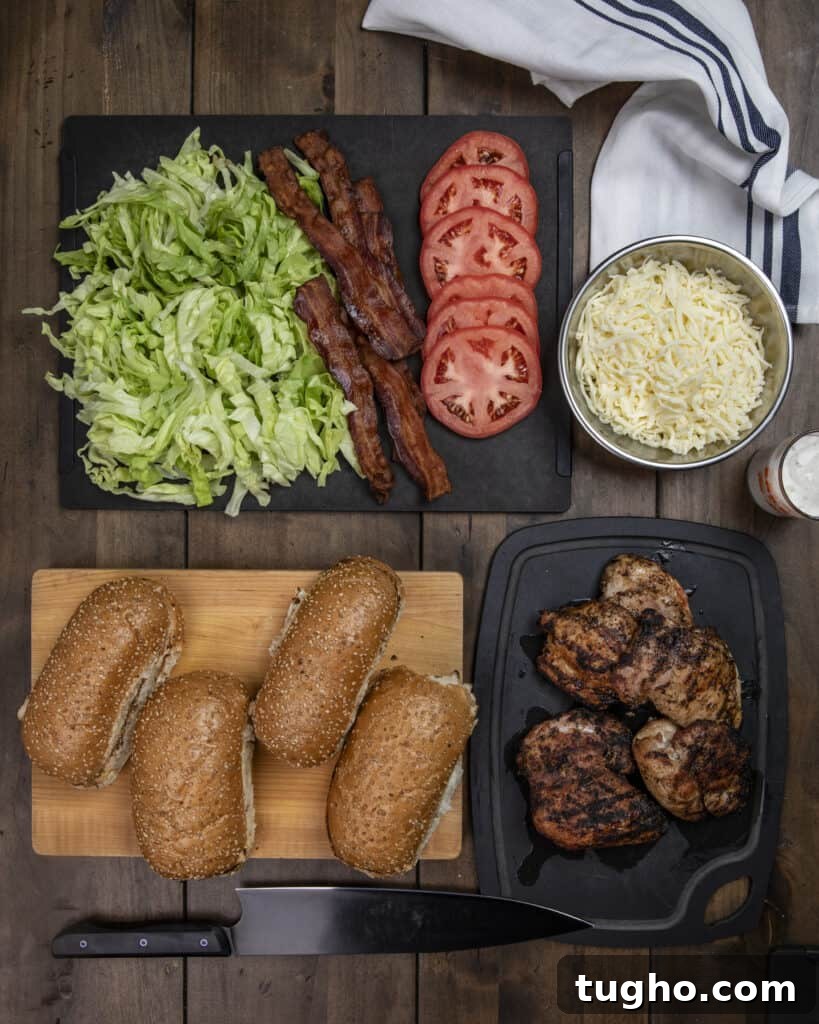 Chopped Chicken Bacon Ranch Sub Recipe 6 img 966 5