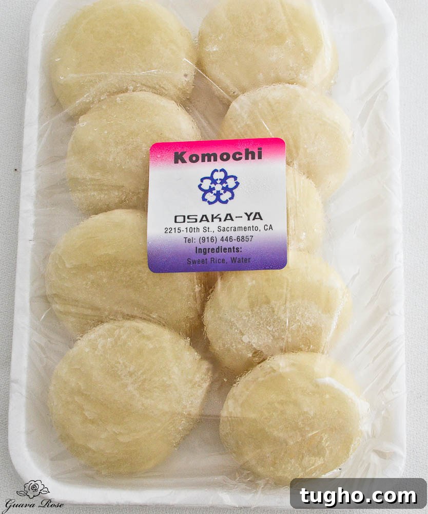Crispy Pan-Fried Bacon-Wrapped Mochi Recipe 3 Osaka-Ya Komochi, frozen